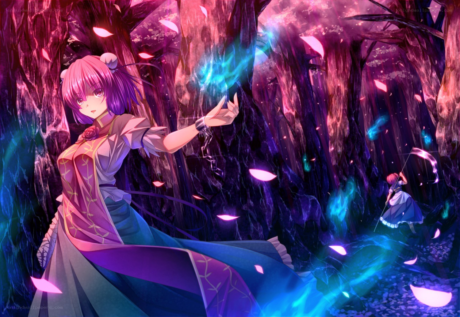 Magical forest duel