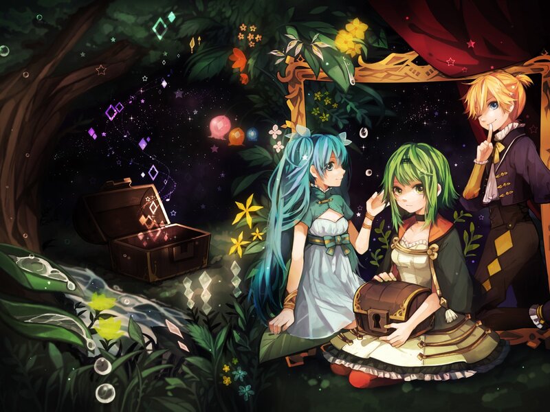 Magical forest treasure hunt