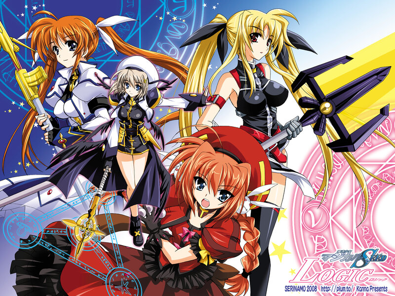 Magical girl anime characters