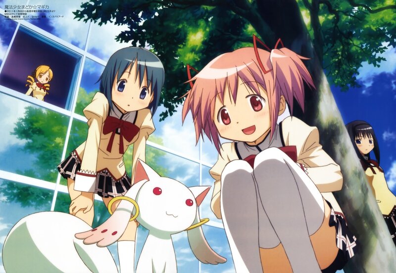 Magical Girl Anime Scene