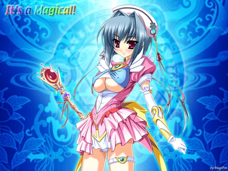 Magical girl character art