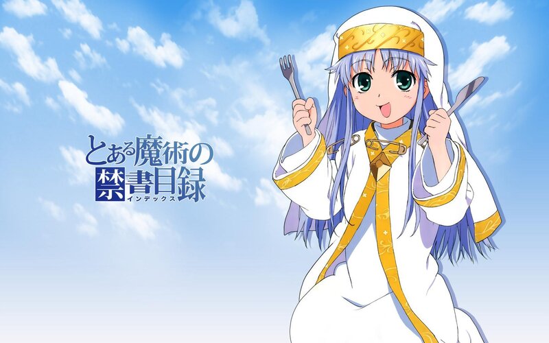 Magical Girl with Fork and Knife