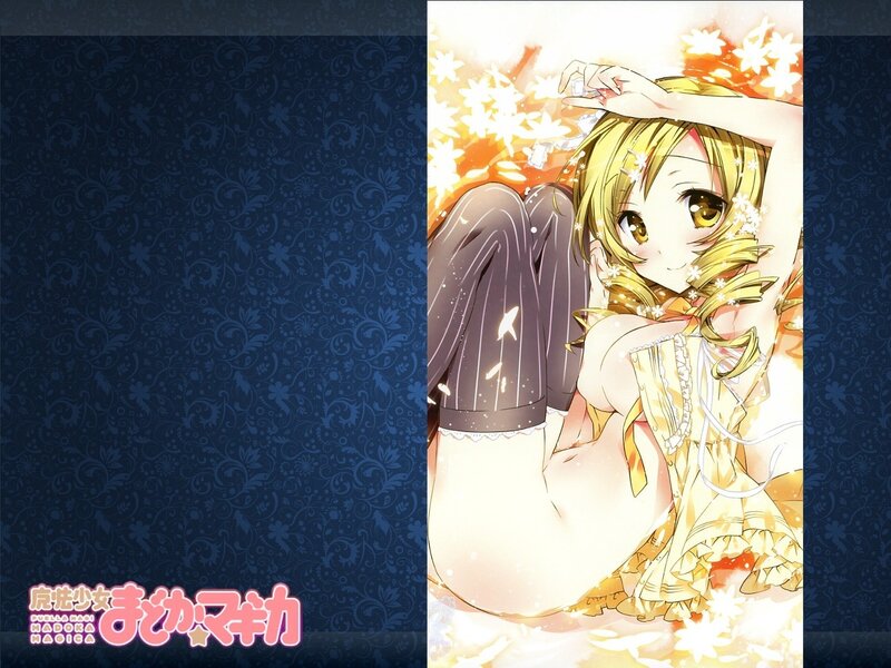 Magical girl with golden hair