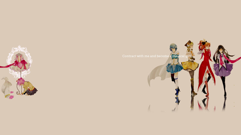 magical girls and a dress