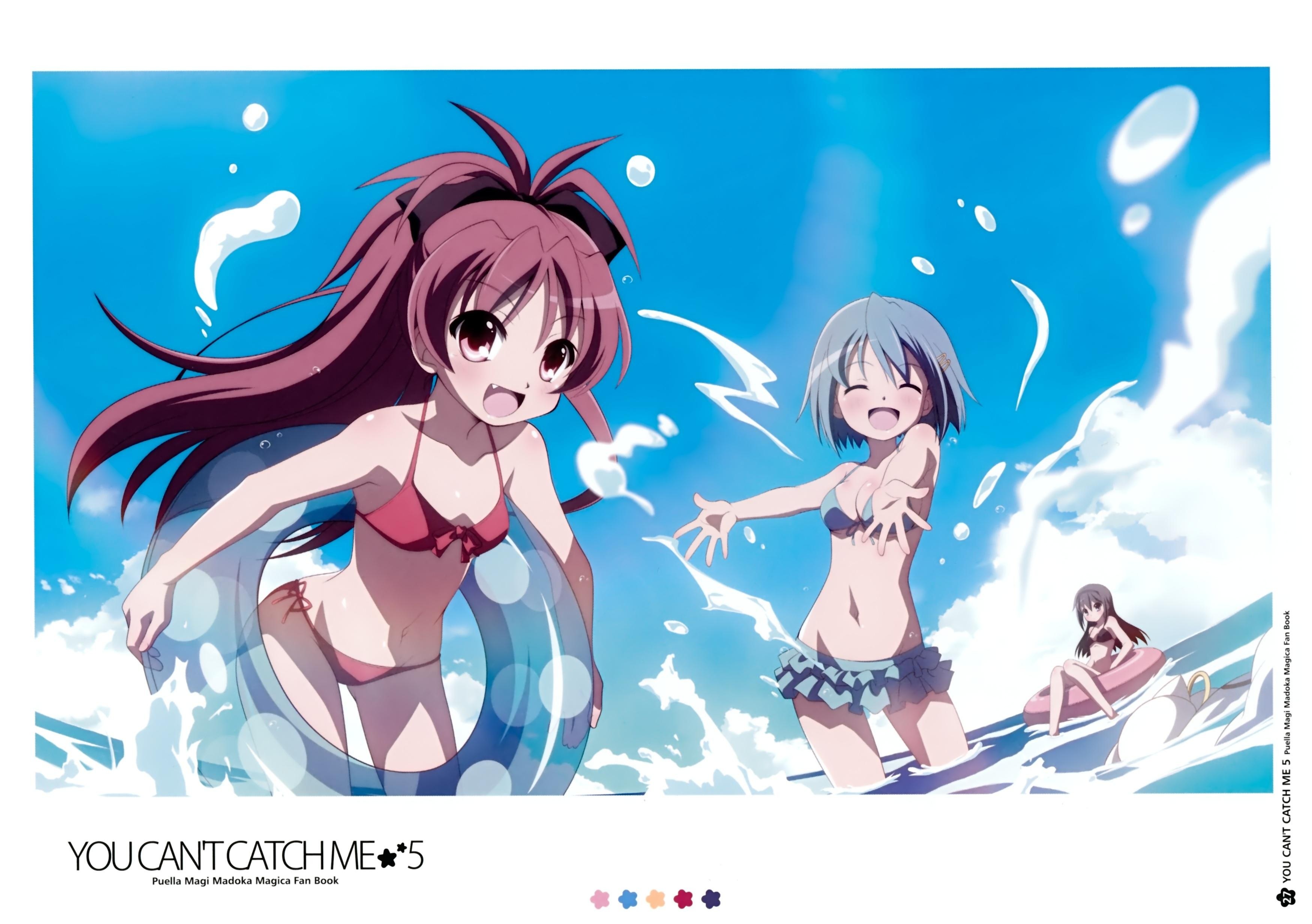 Magical girls at the beach