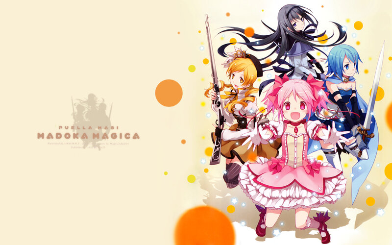 Magical girls in action