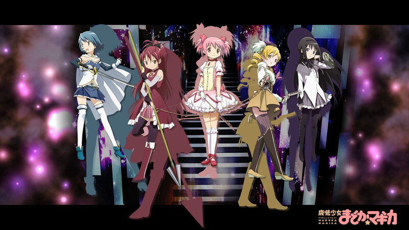 Magical girls in action