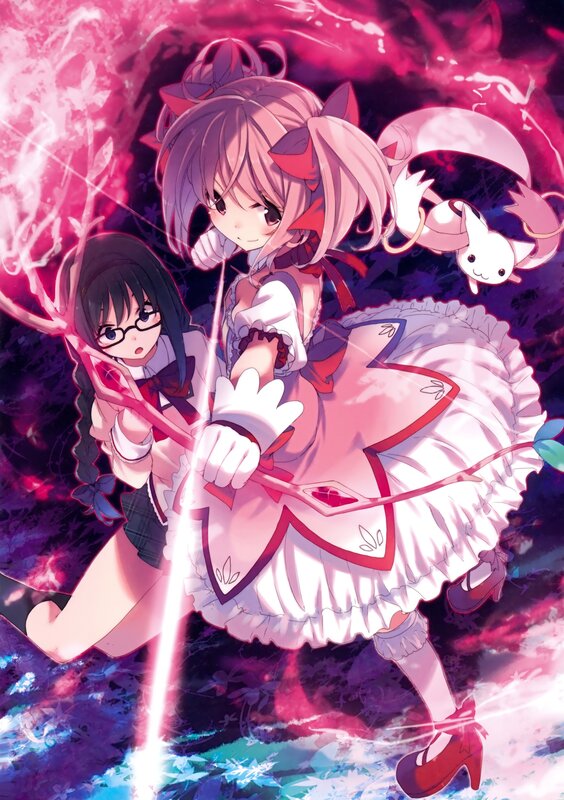 Magical girls in action