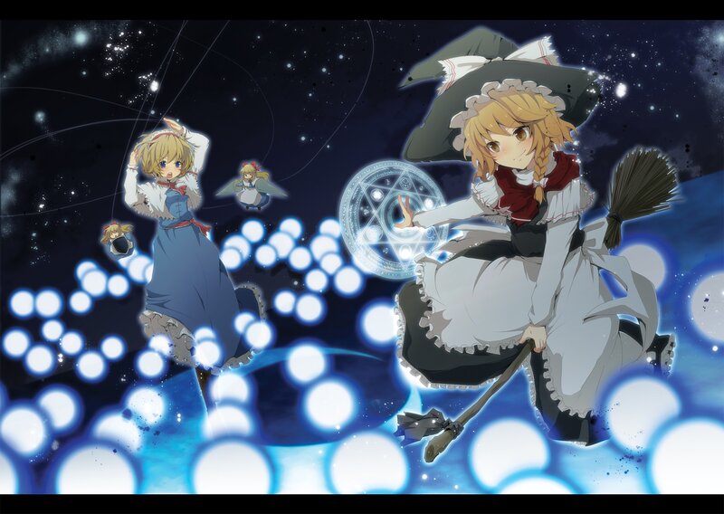 Magical girls in space
