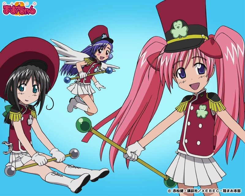 Magical girls in uniform