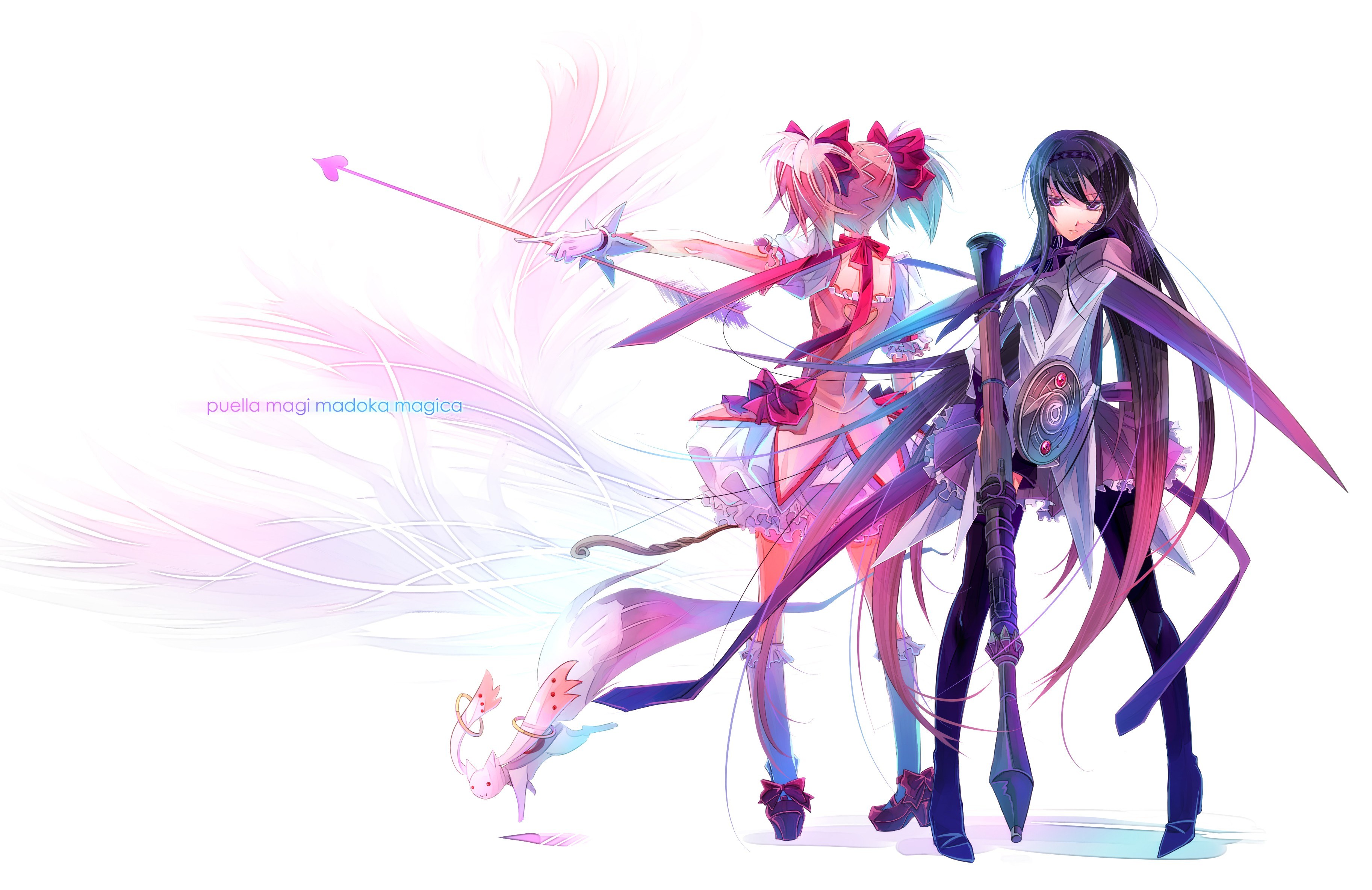 Magical girls with weapons