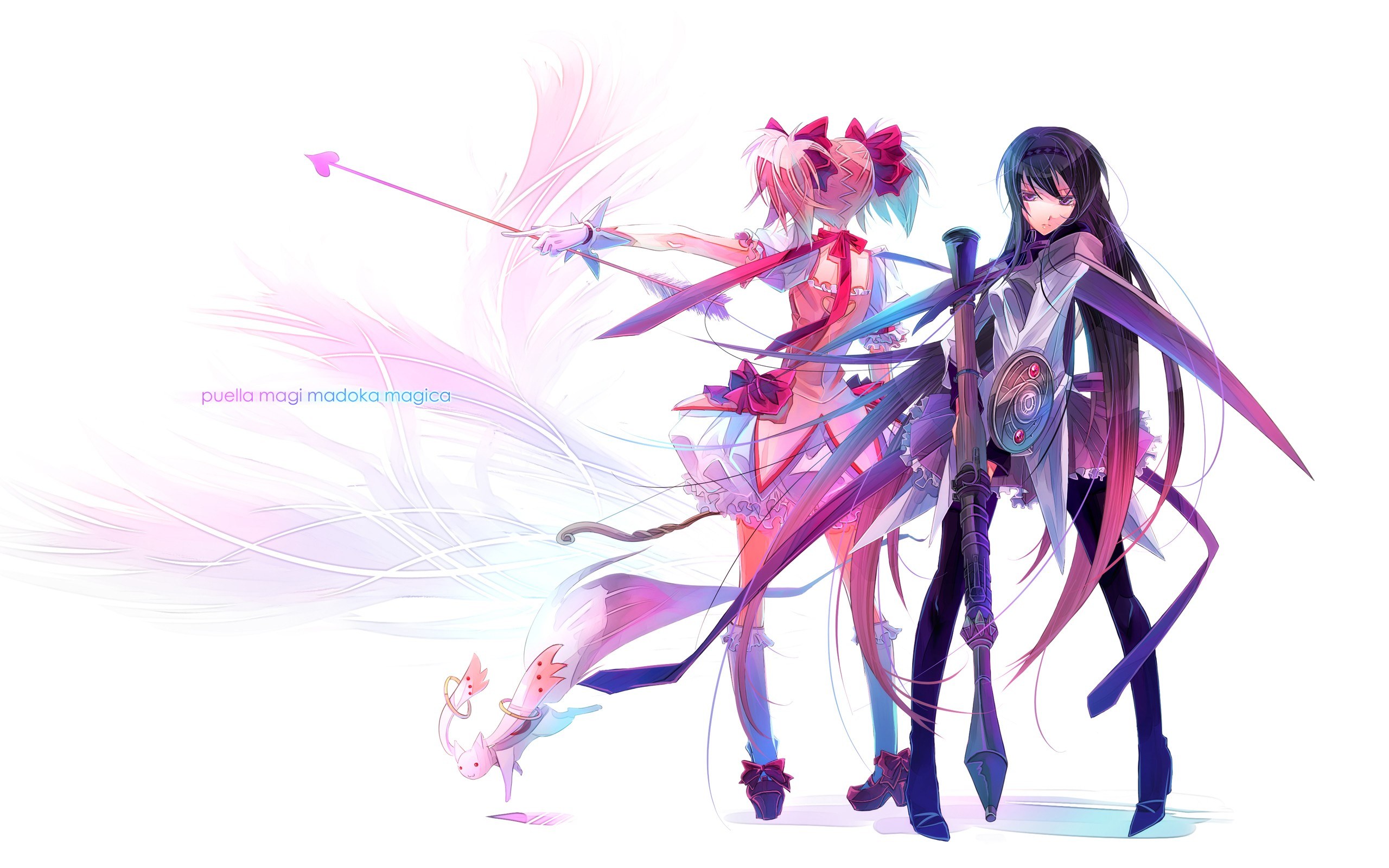 Magical girls with weapons