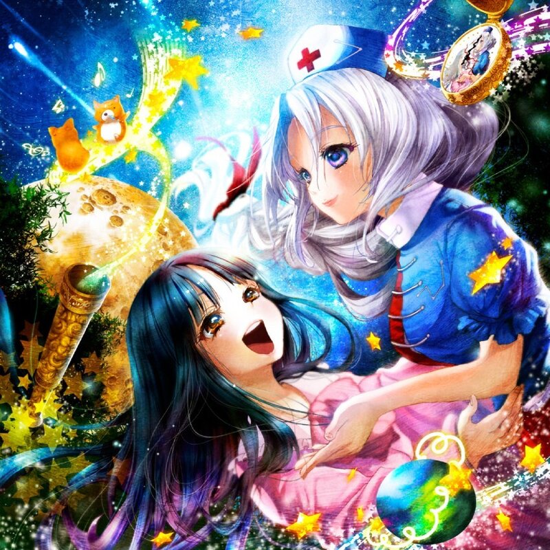 Magical nurse and girl
