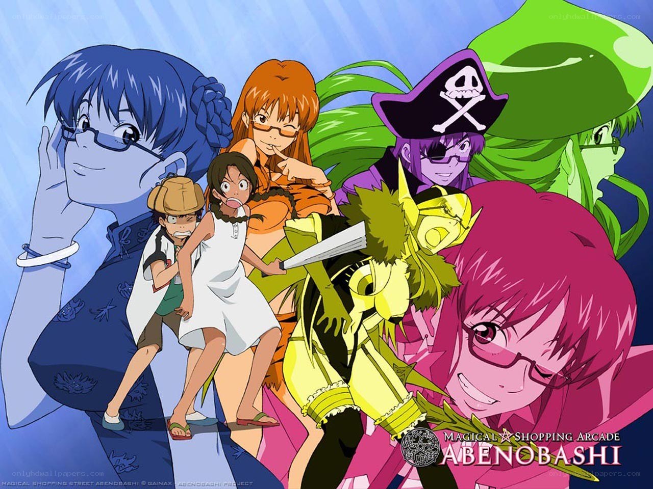 Magical Shopping Arcade Abenobashi cast