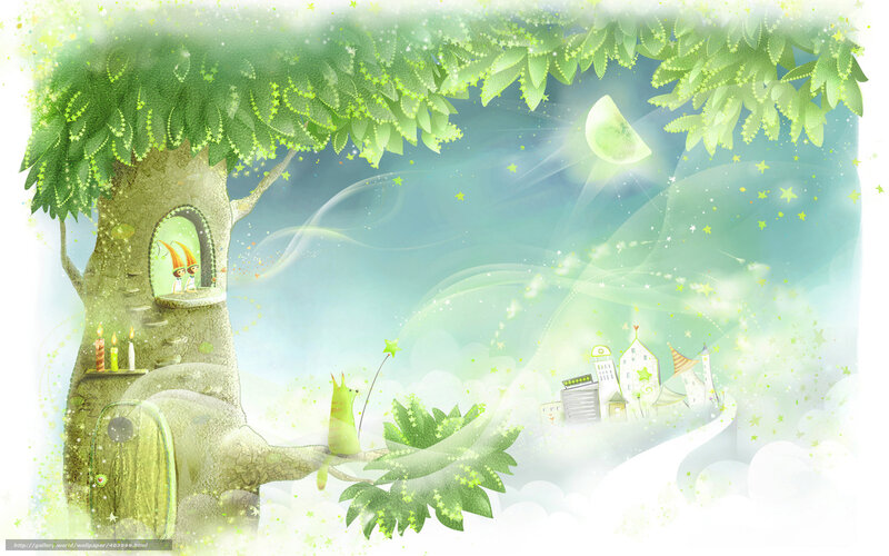 Magical treehouse world