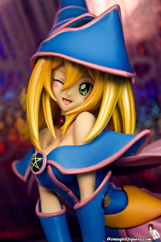 Magician girl figurine