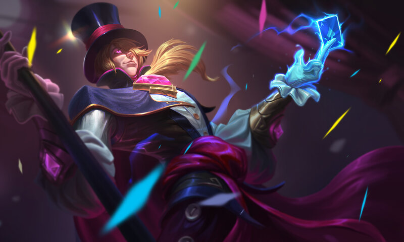 Magician Holding a Wand