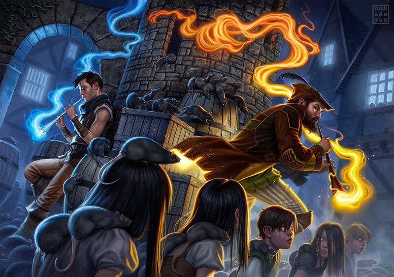 Magicians Battling Rats