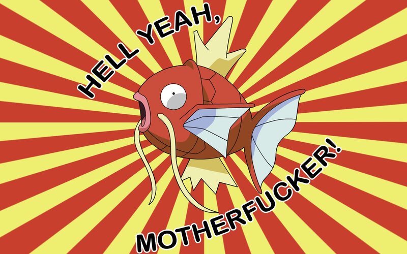 Magikarp Character — Red
