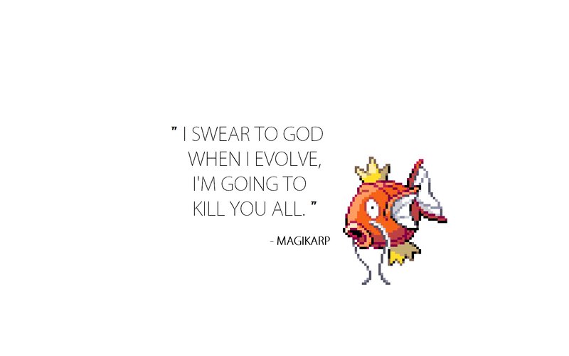 Magikarp Character — White