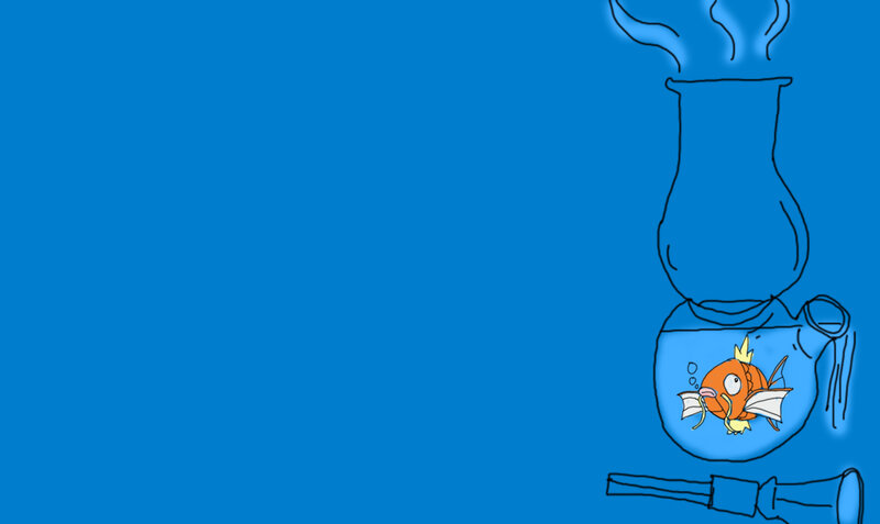 Magikarp in a teapot