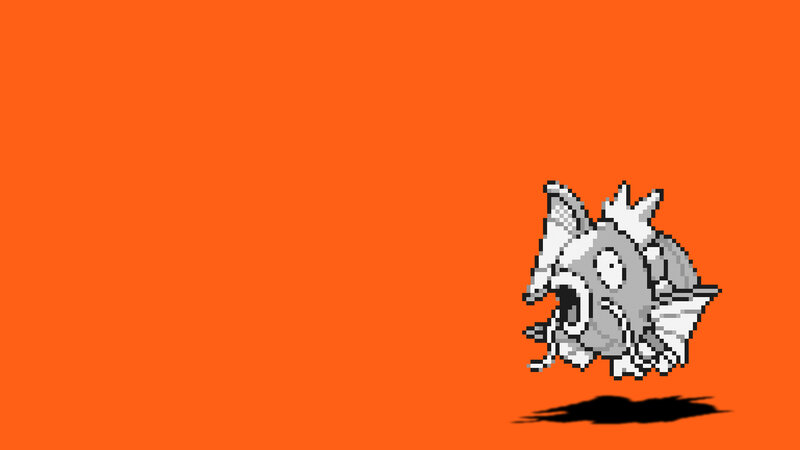 Magikarp in pixel art