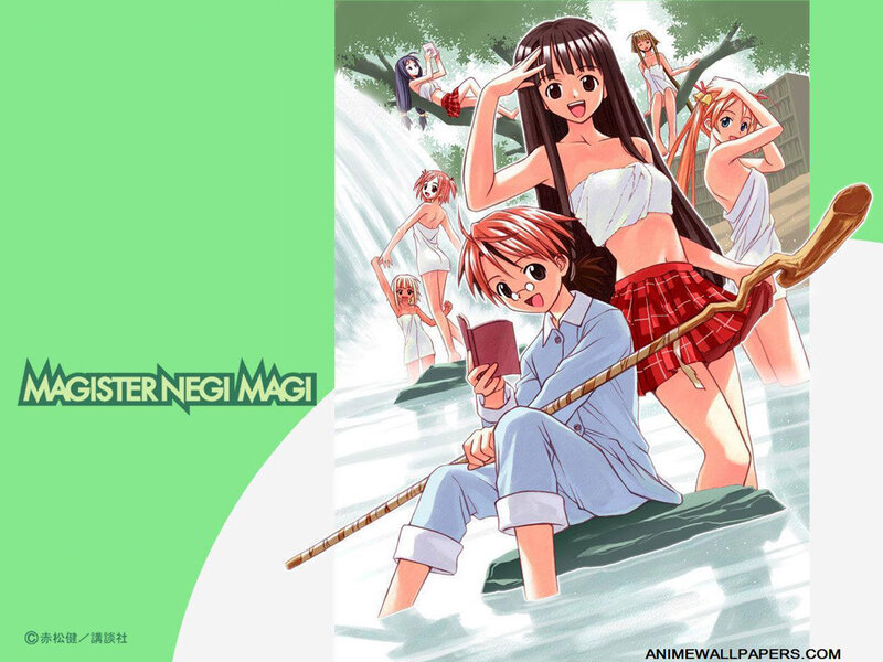 Magister Negi Magi anime art