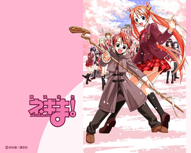 Magister Negi Magi anime art