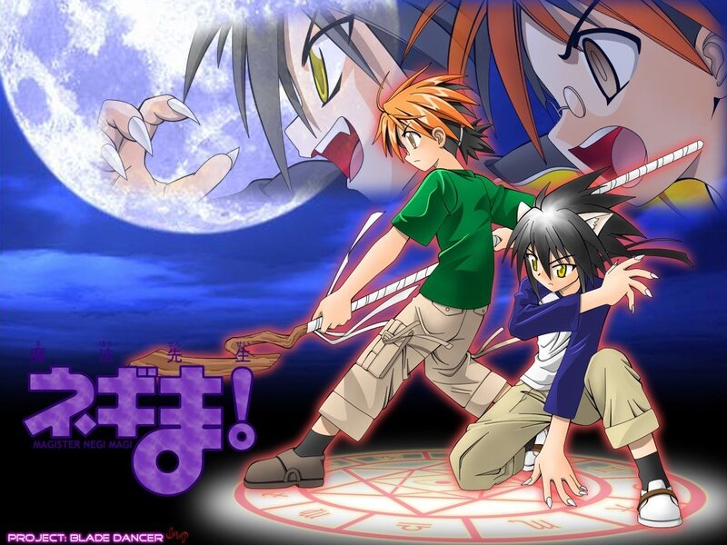 Magister Negi Magi anime art