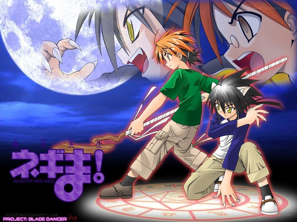 Magister Negi Magi anime art