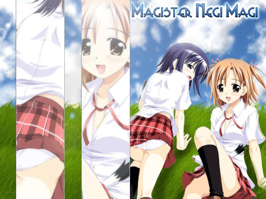Magister Negi Magi anime scene