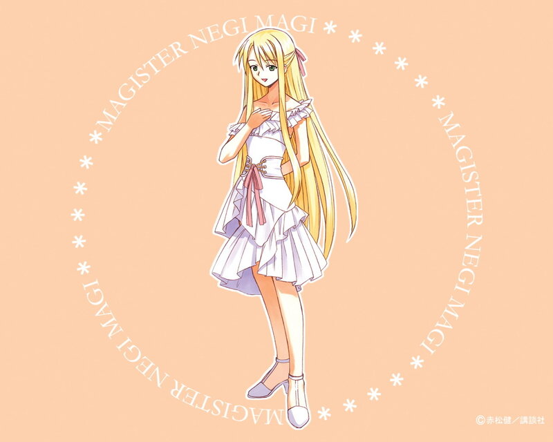 Magister Negi Magi character art