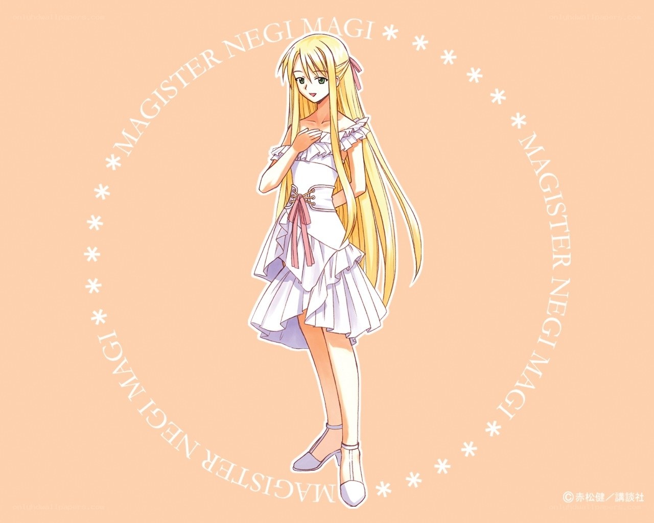Magister Negi Magi character art