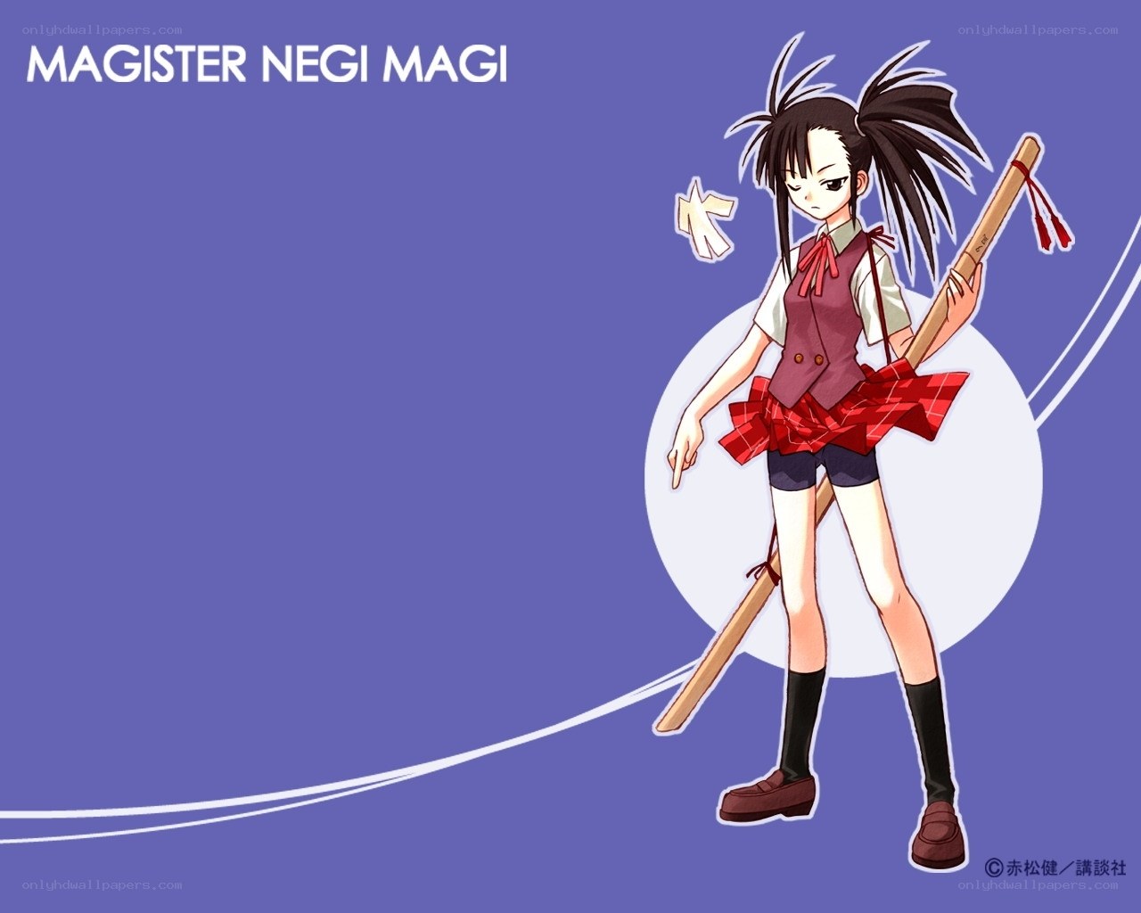 Magister Negi Magi character art