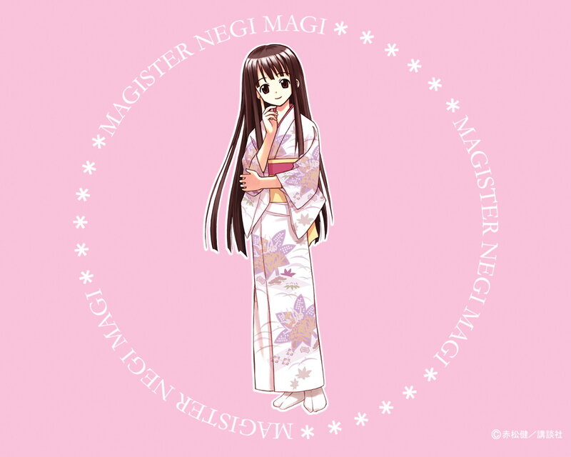 Magister Negi Magi character art