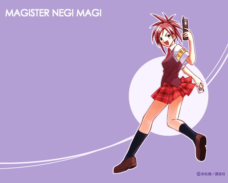 Magister Negi Magi character art