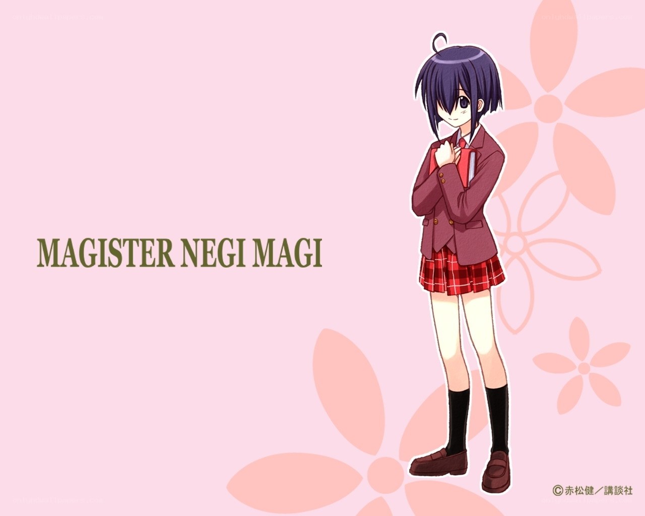 Magister Negi Magi character art