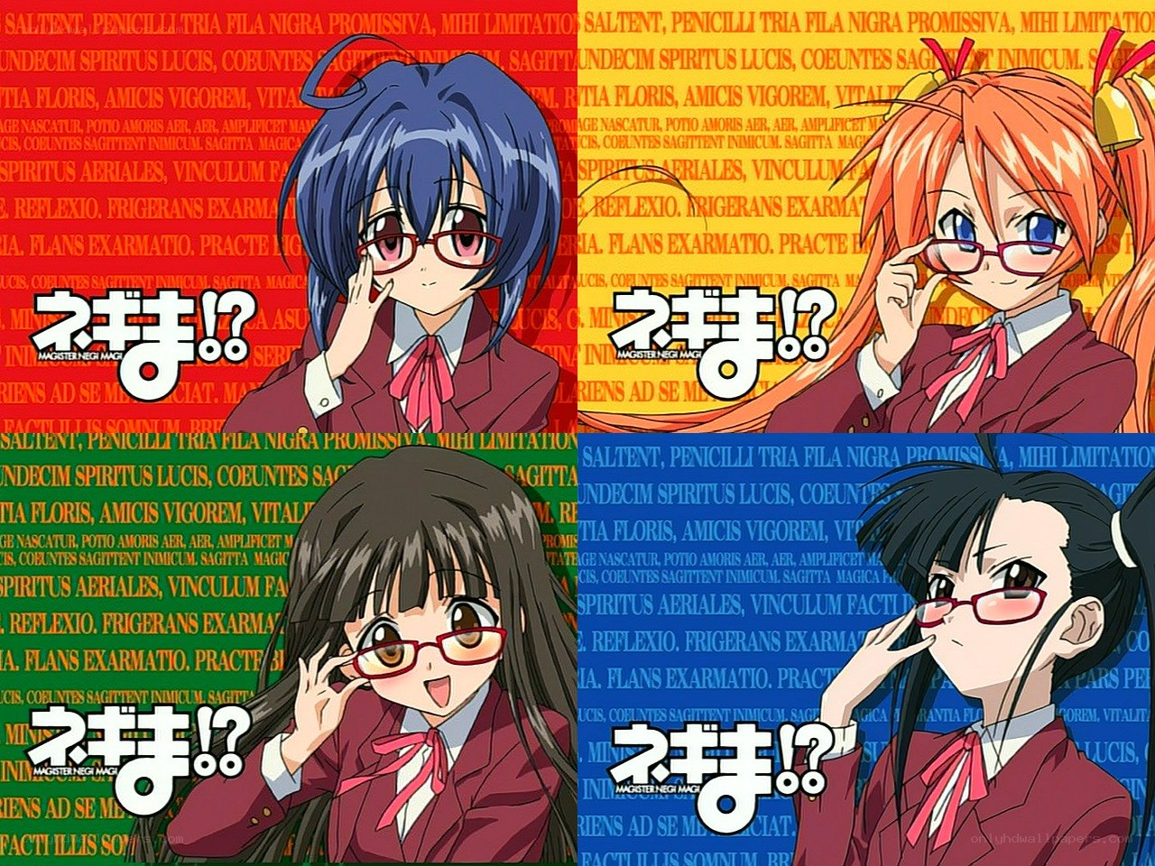 Magister Negi Magi characters