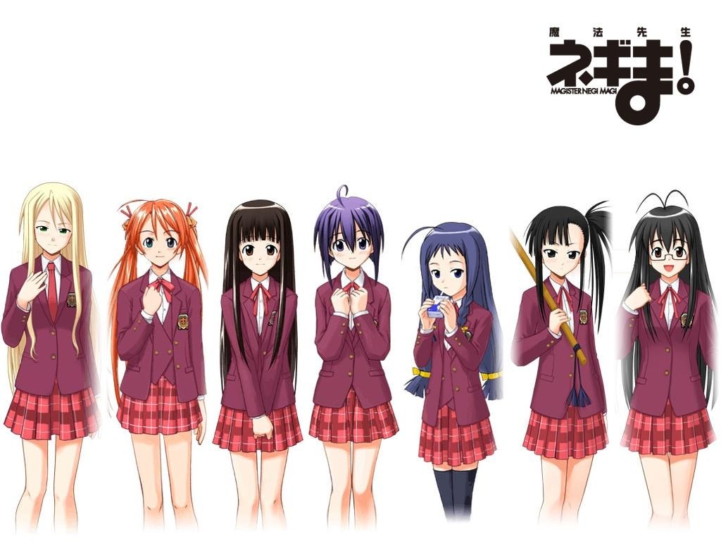 Magister Negi Magi characters
