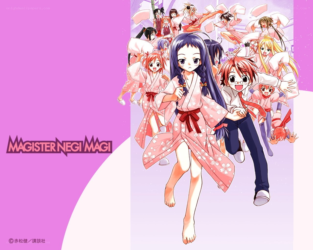 Magister Negi Magi characters