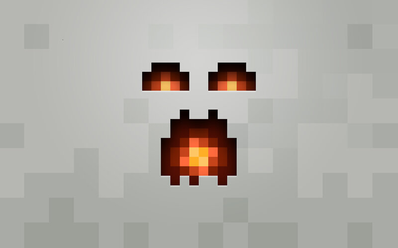 Magma Cube Face — Gray