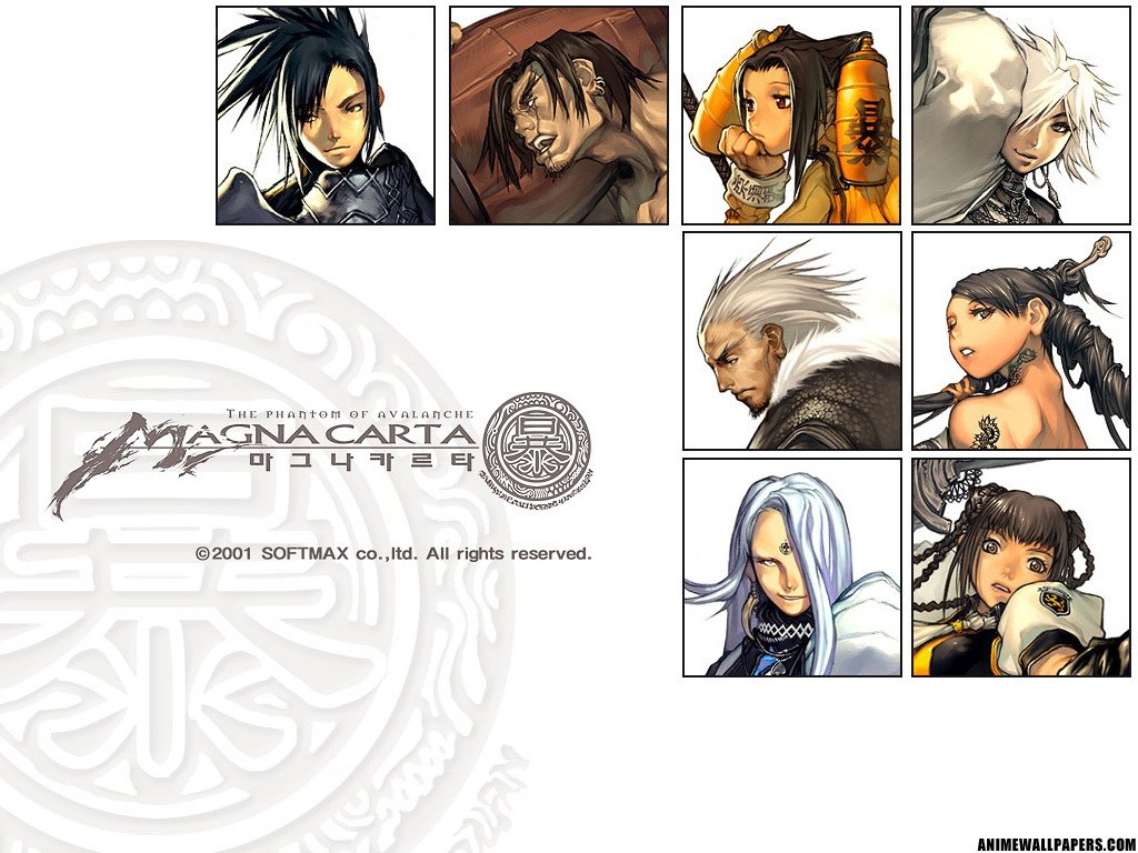 Magna Carta character art collection