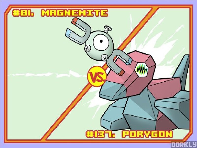Magnemite Vs Porygon