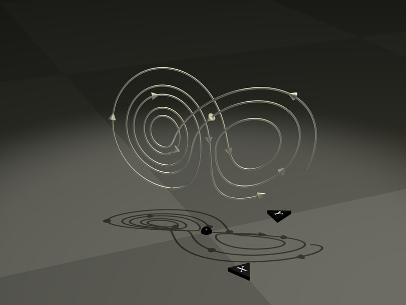 Magnetic Field Lines — Gray