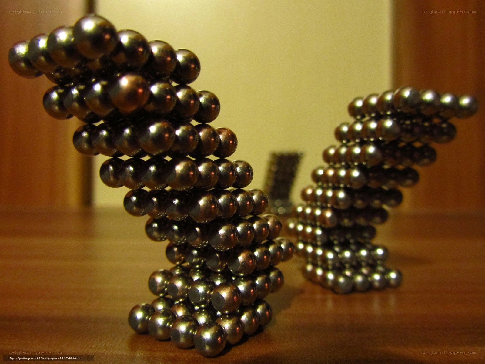 Magnetic sphere sculptures