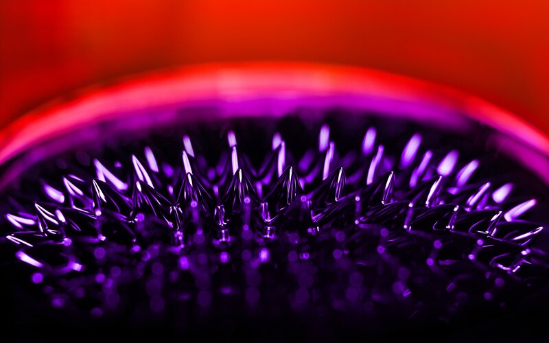 Magnetic Spikes on Surface