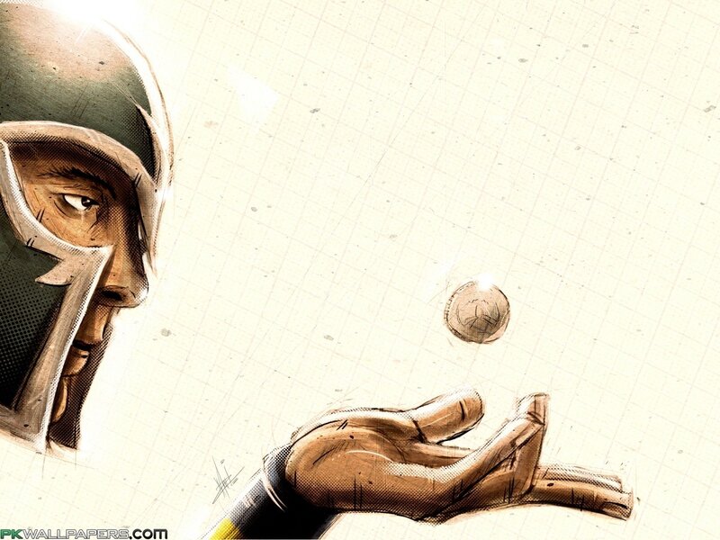 Magneto Character — Brown