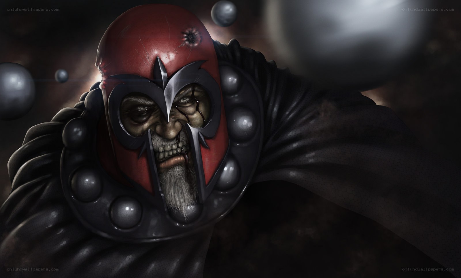 magneto character portrait