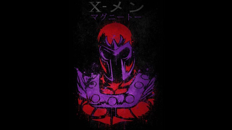 Magneto Character — Purple