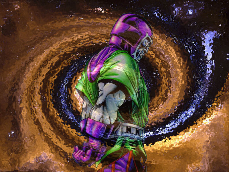 Magneto in a Vortex